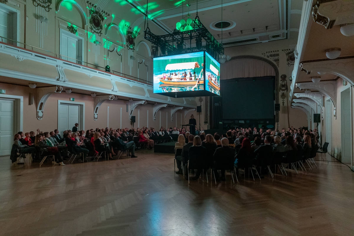 Organizacija DST - dnevi slovenskega turizma 2019 v Grand hotelu Union. Organizacija dogodkov Paideia Events.