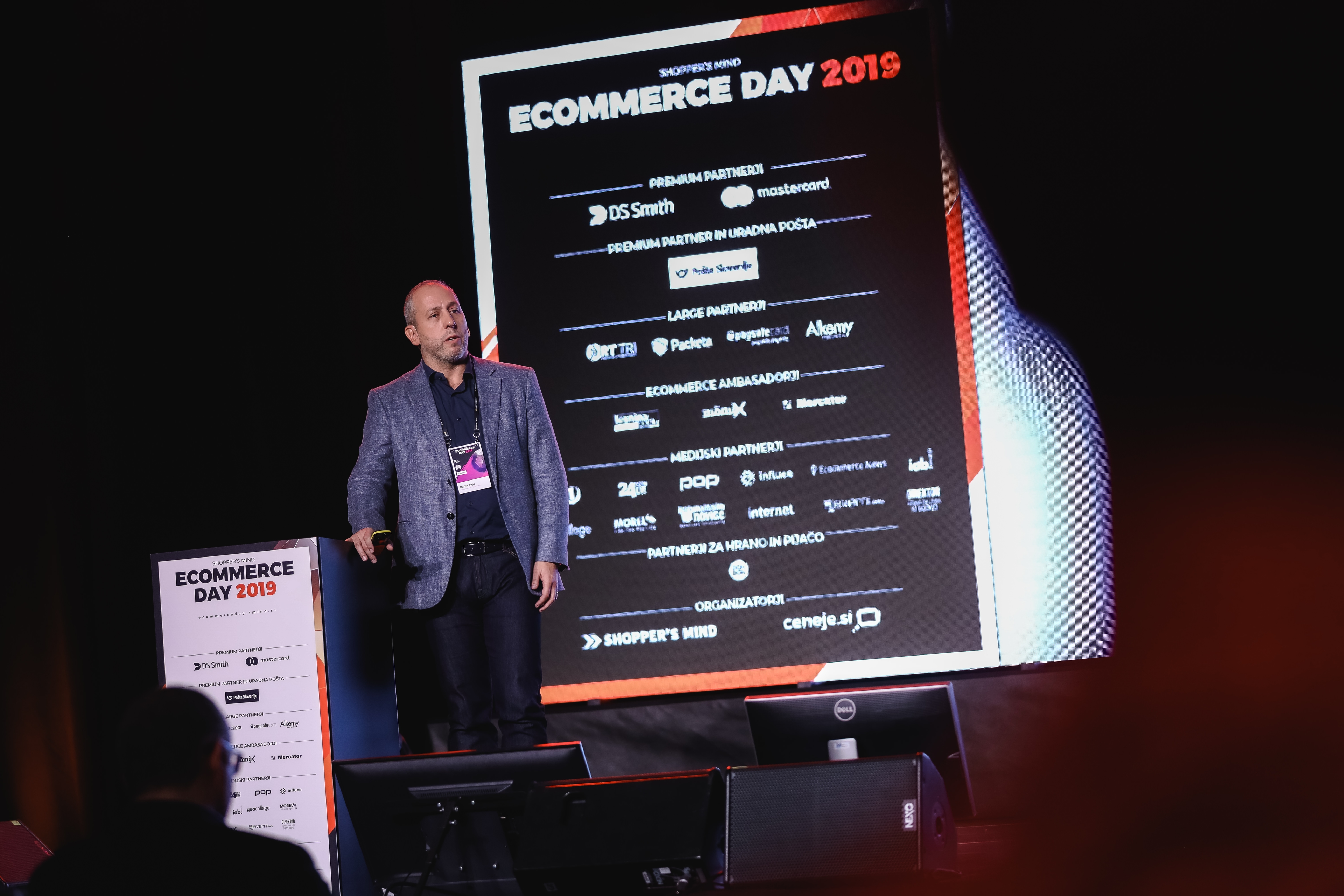 Organizacija ecommerce konference - Ecommerce Day 2019 na Gospodarskem razstavišču. Agencija za organizacijo dogodkov Paideia Events.