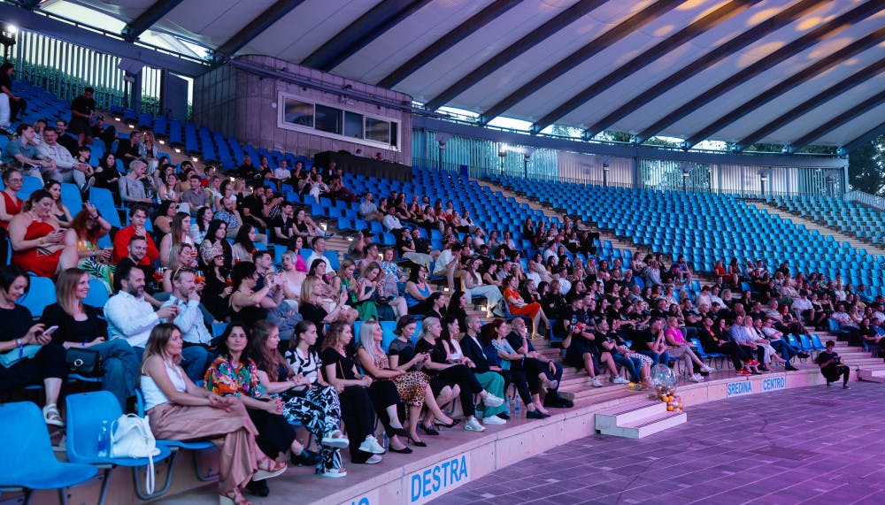 In June 2024, the traditional 33rd edition of SOF took place at the Auditorium in Portorož. This  - 33sof/sof-2024---zlata-noc-188